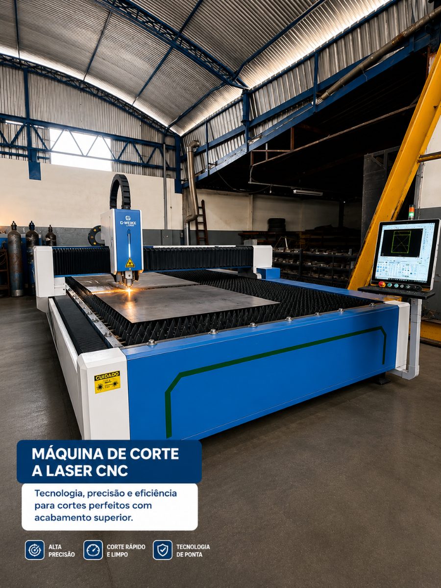 Máquina de corte a laser CNC